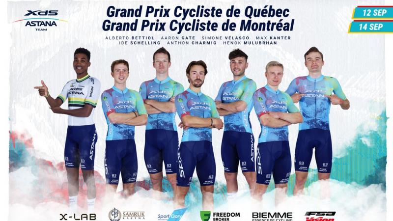 Astana Team велокомандасы Канадада өтетін екі жарысқа қатысады