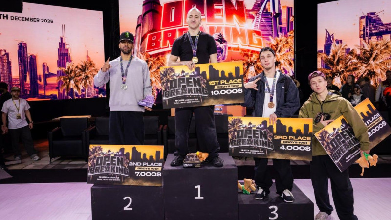 Әмір Закиров брейкингтен әлем чемпионатында топ жарды