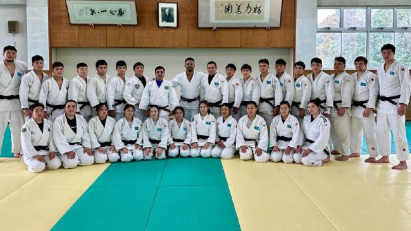 Дзюдодан Қазақстан жастар құрамасы Жапонияда жаттығуда