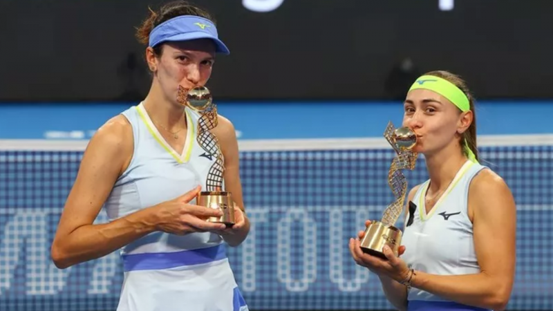 Анна Данилина жұптық рейтингіде рекорд орнатты