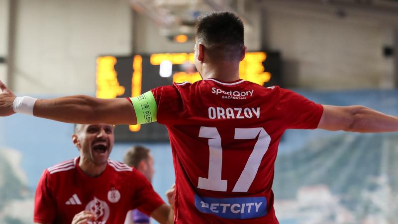 Чемпиондар лигасы: «Қайрат» футзал клубы хорватиялық клубтан басым түсті