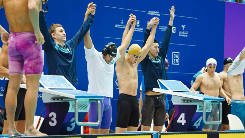 Қазақстандық жүзушілер Ислам ынтымақтастығы ойындарында күміс алды