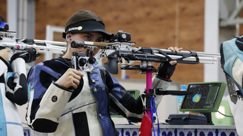 София Шульженко нысана көздеуден әлем рекордын жаңартты