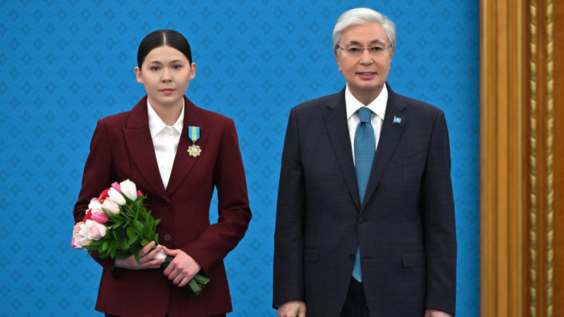 Кристина Шумекова «Парасат» орденімен марапатталды