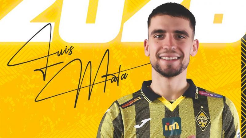 Луиш Мата «Қайрат» сапында 2027 жылға дейін қалатын болды