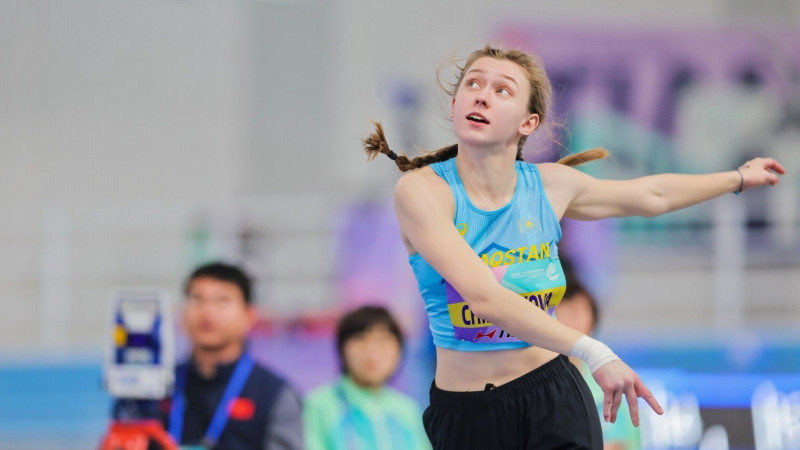 Жеңіл атлетикадан Алина Чистякова Азия чемпионатында жүлделі болды