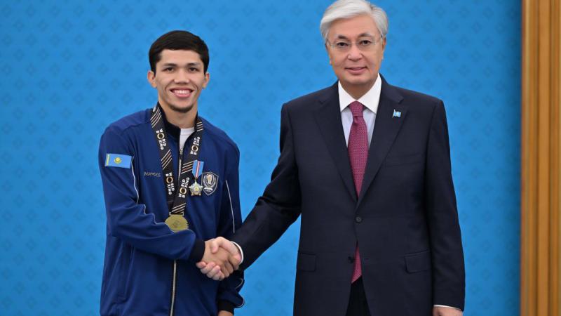 Бокстан әлем чемпионатының жүлдегерлері марапатталды