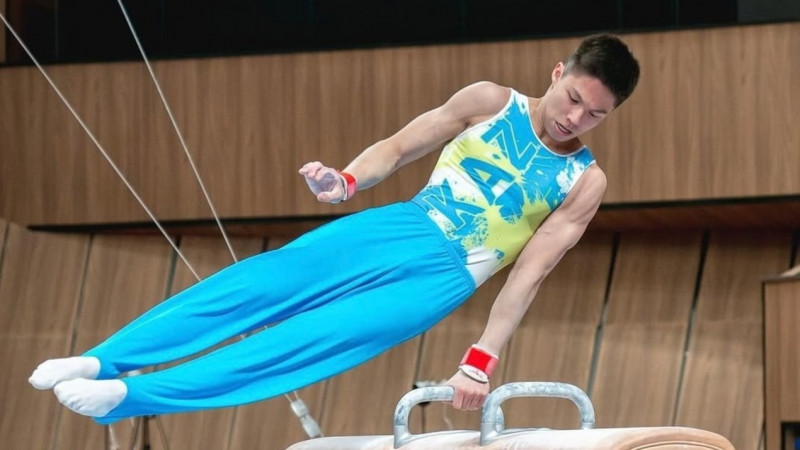 Бес қазақстандық гимнаст Бакуде жүлде үшін таласады
