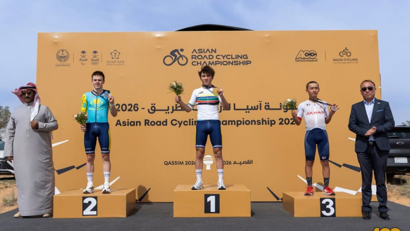 Велоспорттан Азия чемпионы елге оралды