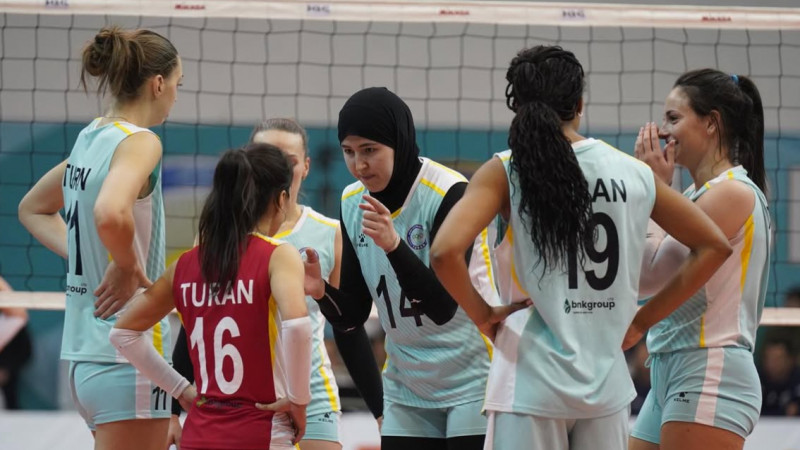 Волейболдан әйелдер арасында ешкім үміт күтпеген команда Қазақстан Кубогын жеңді