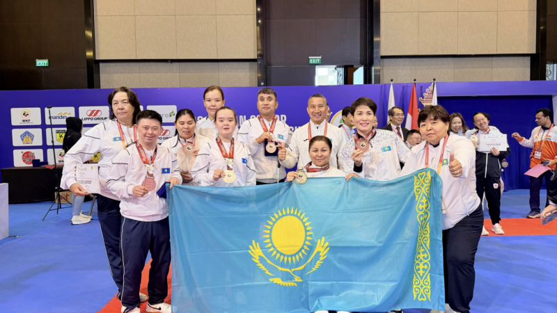Қазақстан құрамасы пара каратэден Азия чемпионатында топ жарды