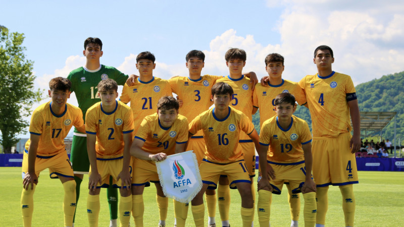 Футболдан Қазақстан U17 құрамасы Әзербайжанды екінші рет жеңді
