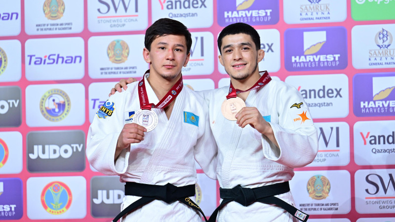 Дзюдодан Qazaqstan Barysy Grand Slam бәсекесін екі жүлдемен бастады