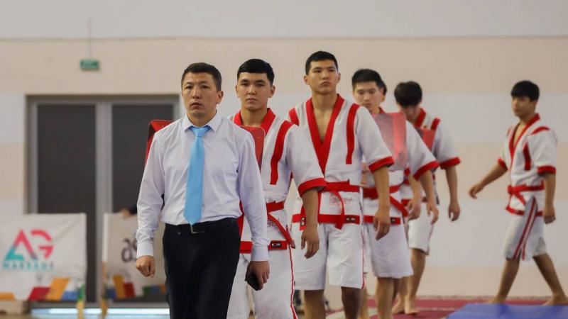 Таразда қазақ күресінен ел чемпионаты өтіп жатыр