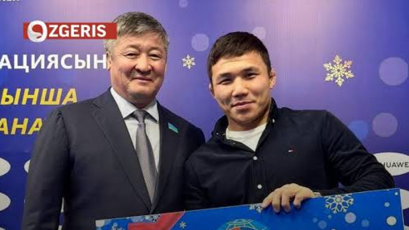 Әлем чемпионы атанған қазақстандық балуанға пәтер берілді