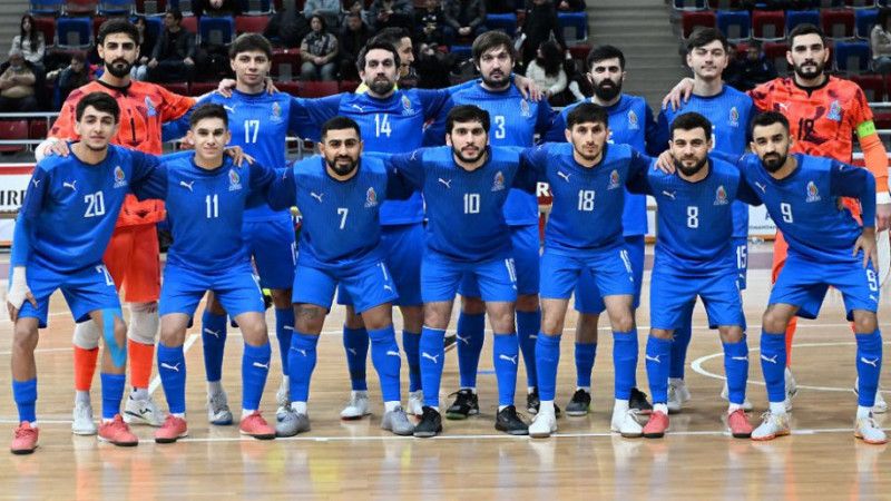 Футзалдан Әзірбайжан құрамасы Қазақстанға қарсы құрамын жариялады