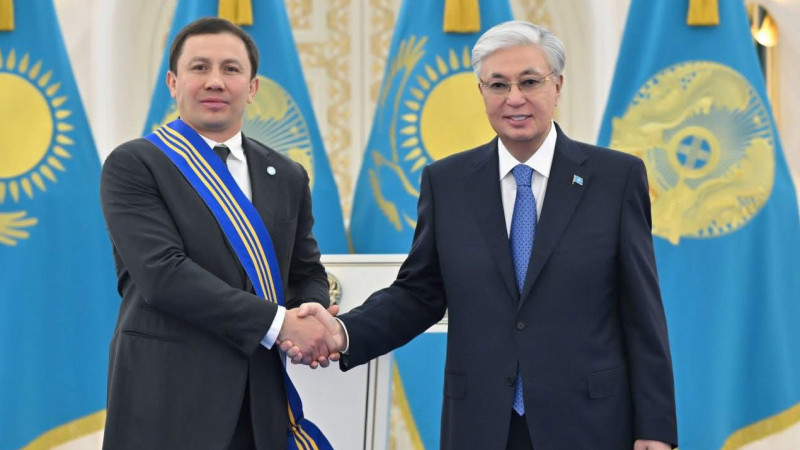 Мемлекет басшысы World Boxing президенті Геннадий Головкинді қабылдады