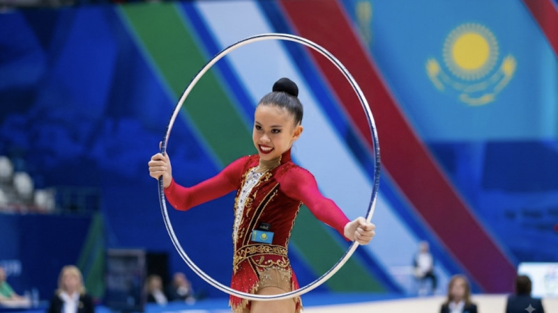 Қазақстандық гимнаст әлем чемпионатындағы дебютінде үздік бестікке енді