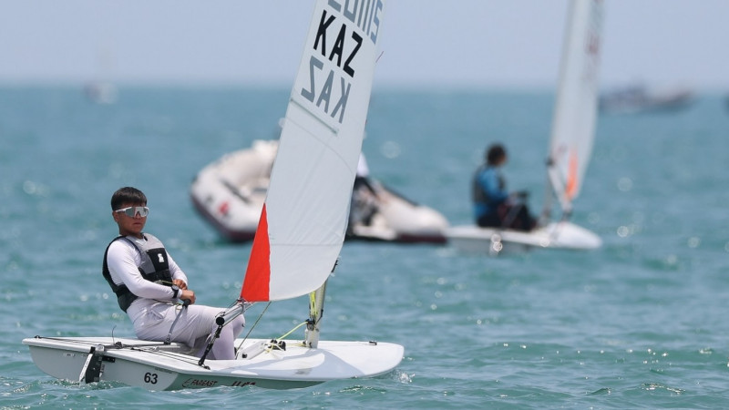 Жағажайдағы Азия ойындарында желкенді спорт жарыстары аяқталып қалды