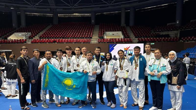 Қазақстан паратаэквондо құрамасы Азия чемпионатында 11 медальге қол жеткізді