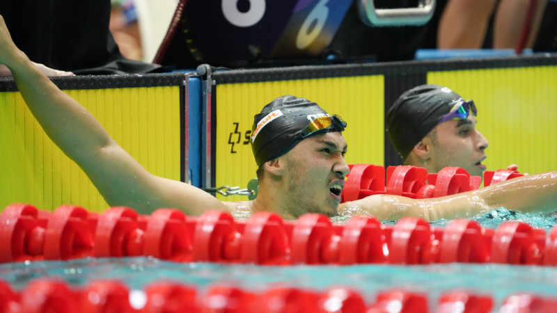 Жүзуден Ғалымжан Балабек Қазақстан рекордын жаңартты